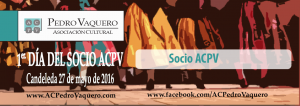 ACPV. Día del Socio 2016 - Fotografía: C. Nogal